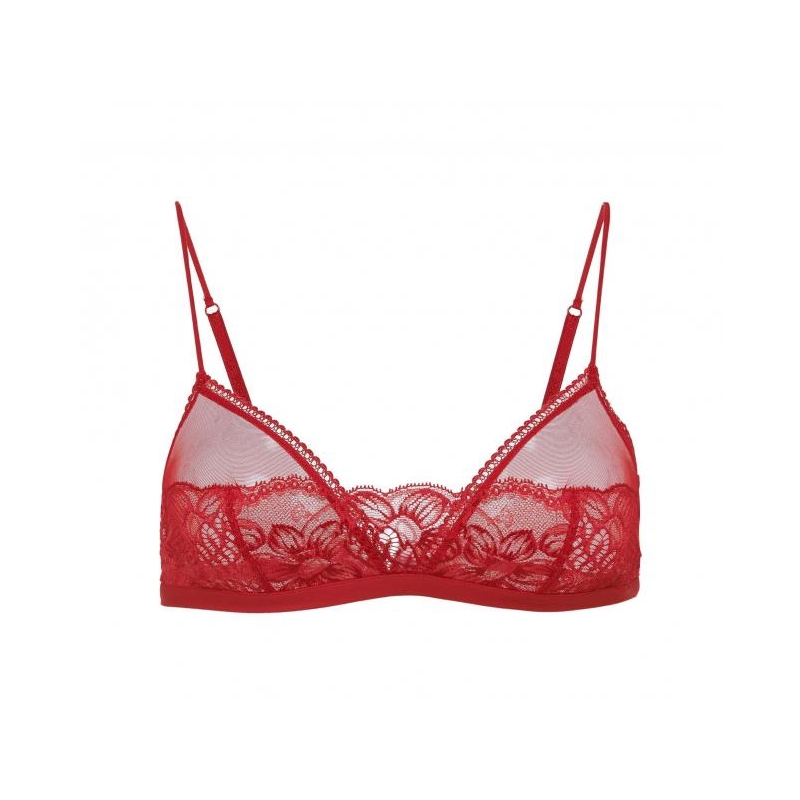 Layla Triangle Bra red @ www.luxtonboutique.com