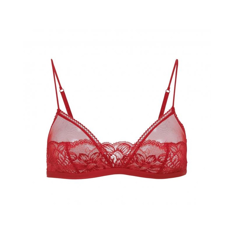 Layla Triangle Bra red @ www.luxtonboutique.com