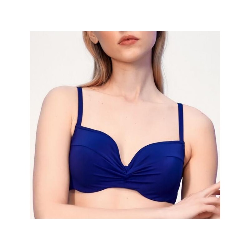 Elevation bikini bra blue @