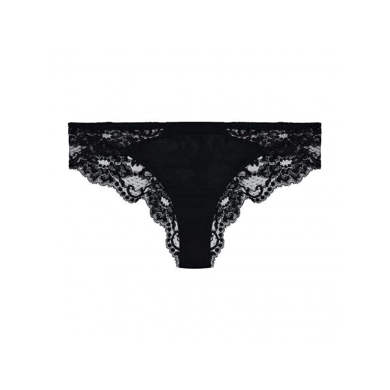 Souple La Perla black cotton brazilian briefs @