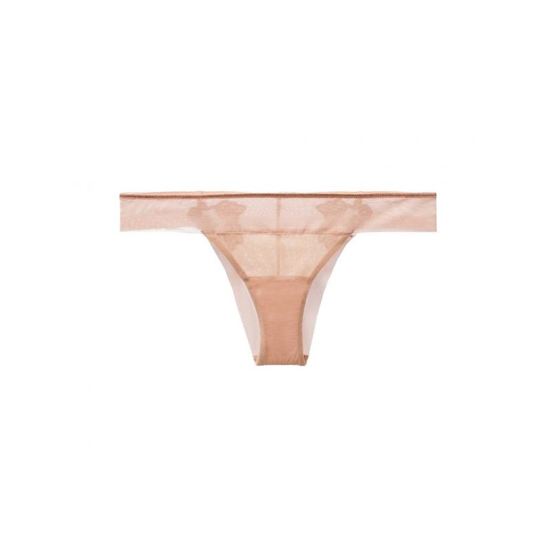 Maison Contouring La Perla brasilialaiset housut beige @