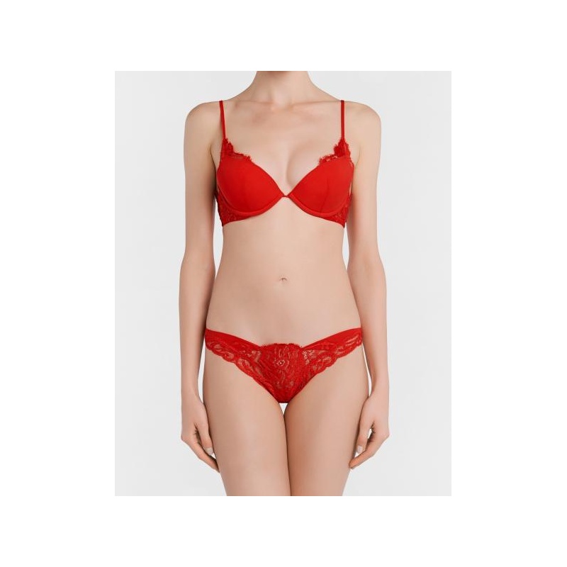 Leavers Poem La Perla push up bra red @