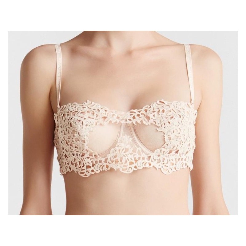 Petit Macrame La Perla balconette rintaliivi beez B75 www