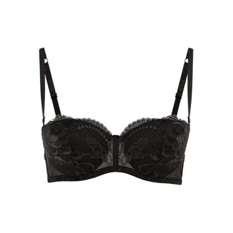 Brigitta La Perla balconette bra black 