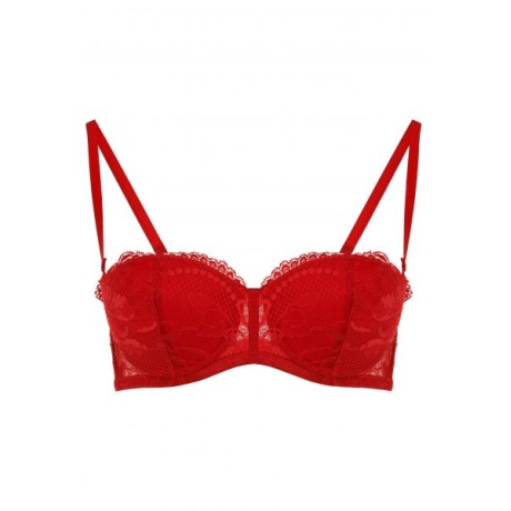 Brigitta La Perla  balconette bra red