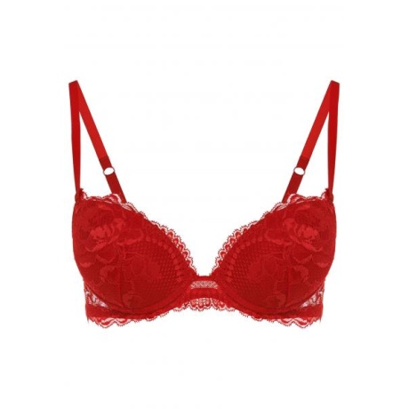 Brigitta La Perla push up bra red