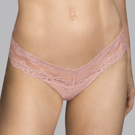 Verbier string brief rose