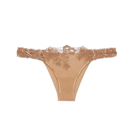 Romantic Zephyr La Perla brazilian brief beige