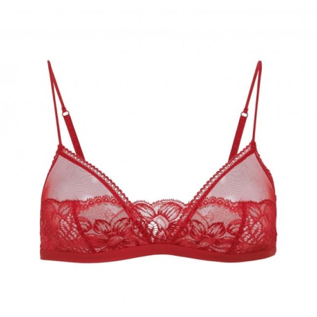 Layla Triangle Bra red