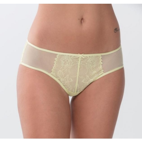 Fabulous lace hipster brief yellow
