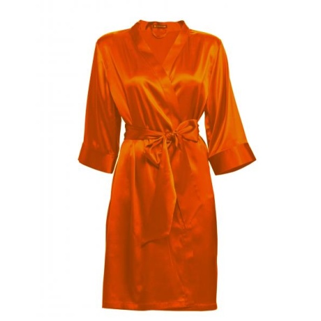 Adeline silkki kimono oranssi 