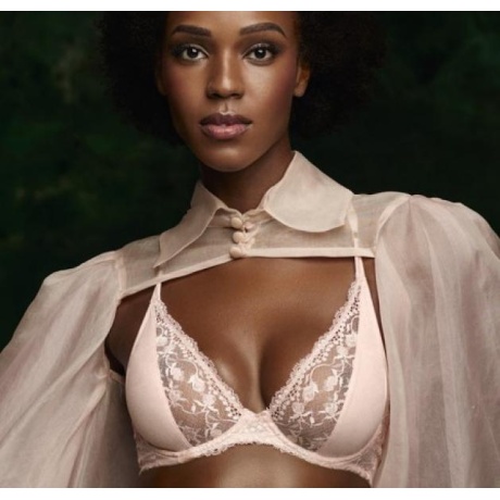 Raven underwired bra rose mist 