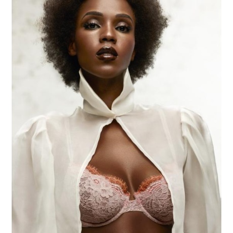 Margaret kaartega rinnahoidja dusty rose B75