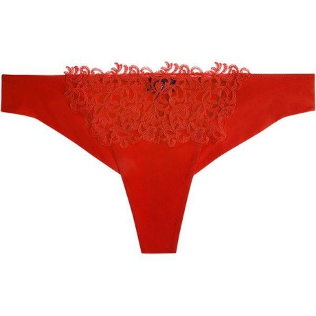 Petit Macrame La Perla stringid punane