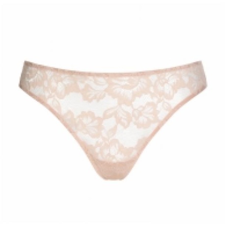 Amazing  lace string brief beige