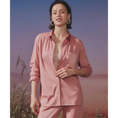 Sleepsation Bio Cotton pajama jacket berry cream