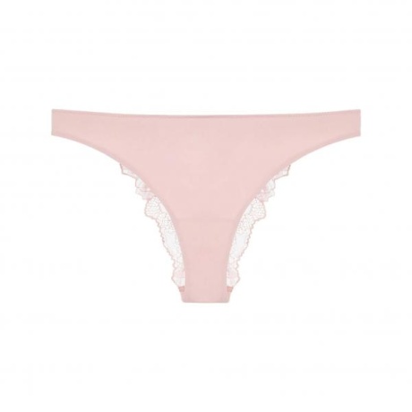 Butterfly La Perla brasilian brief pink