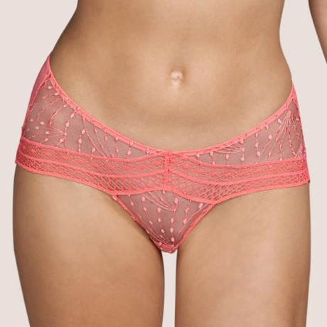 Vaughan lace brief coral