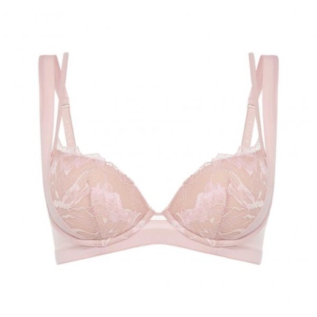 Butterfly La Perla push up rintaliivit roosa