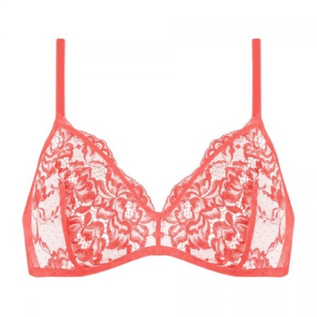 Mey cotton lace kolmnurk rinnahoidja red lobster korall