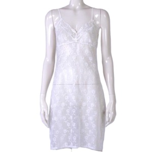 La Belle époque pitsiline negližee valge