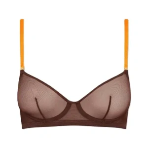 Maison Close Corps à Corps undrewired bra Neon brown