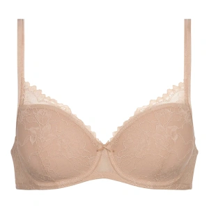 Fabulous spacer lace bra beige