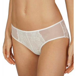 Fabulous lace hipster brief white