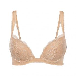 Layla push up rintaliivi beige