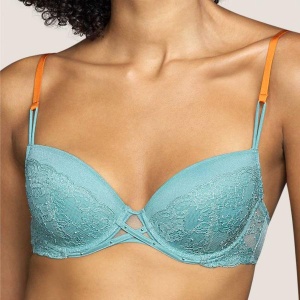 Tiger push up bra light green 