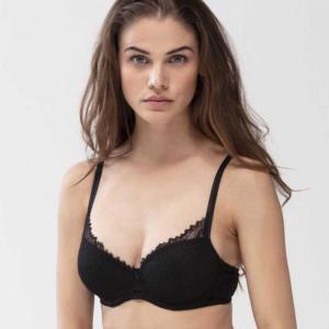 Fabulous lace spacer bra black 