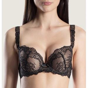 Aubade Dance plunge push up bra black 