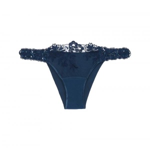 Romantic Zephyr La Perla pitsilised  brazilian püksid denim sinine S