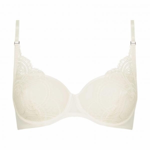 Stunning spacer lace bra ivory