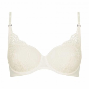 Stunning  pitsillinen spacer rintaliivi ivory