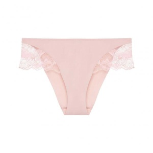 Butterfly La Perla трусики классические розового цвета