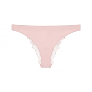 Butterfly La Perla трусики бразилиано розового цвета