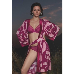 Lounge robe cosmo pink