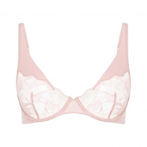 Butterfly La Perla underwire bra pink