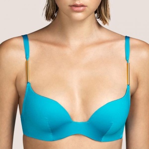 De Gouges bikini top full cup padded Caribbean Sea 