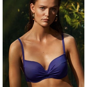 Elevation bikini bra blue
