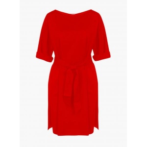 Max Mara Farisco dress red