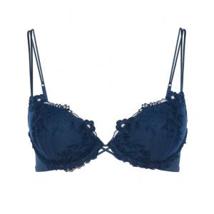 Romantic Zephyr La Perla push up bra denim 