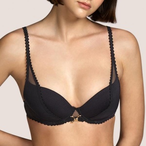 Switzer push up bra black 