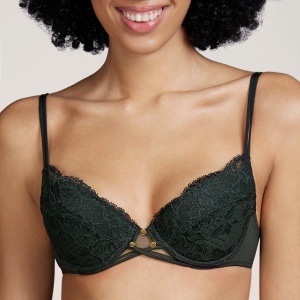 Nadia push up bra deep forest