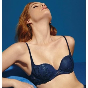 Edurne push up bra water blue 