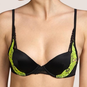 Cooper push up bra black 