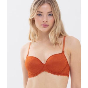 Fabulous spacer T-shirt bra full cup terracotta