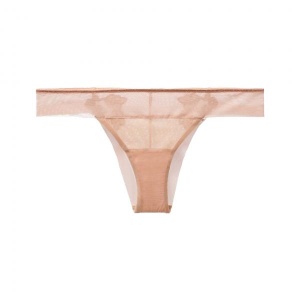 Maison Contouring La Perla brasilialaiset housut beige