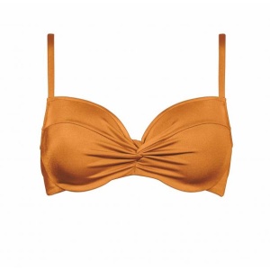 Elevation bikini bra caramel